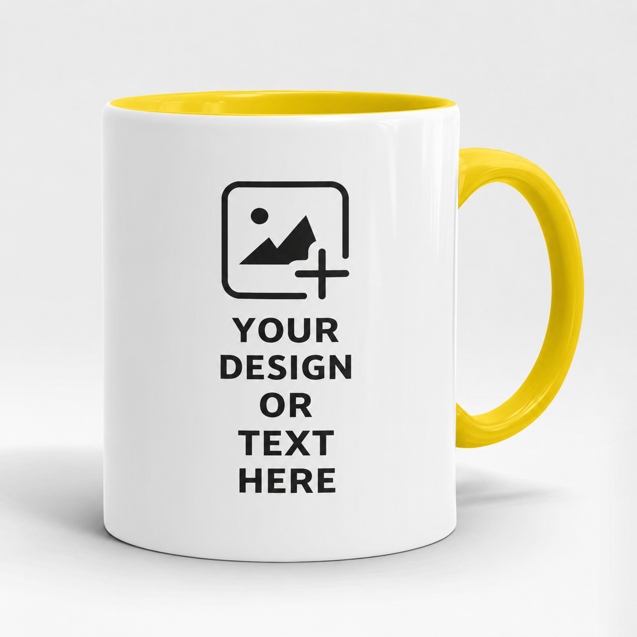 Yellow Photo Mug