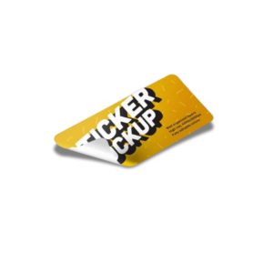Non Tearable Sticker - Round Edge (squre/rectangle)