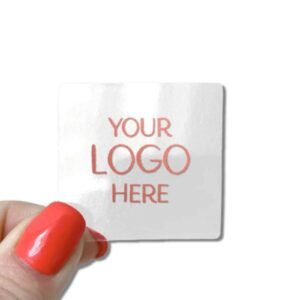 Durable Visiting Card Sticker - Square