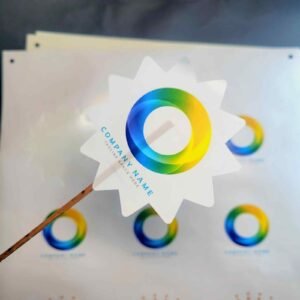Glossy Paper Sticker - StarBurst