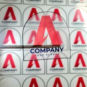 Transparent Sticker - Arch Shape